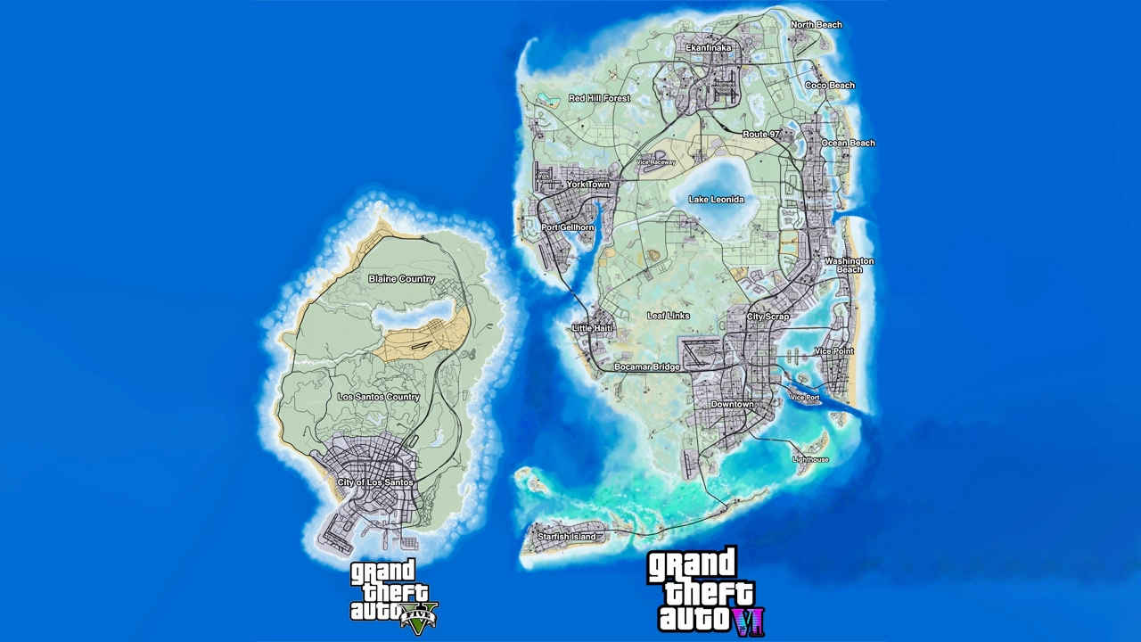 GTA 6 Map